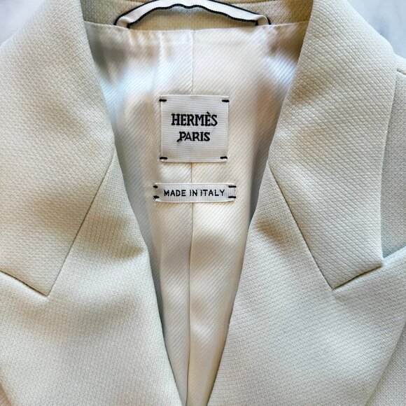 Hermes Off White Blazer - Picture 9 of 9